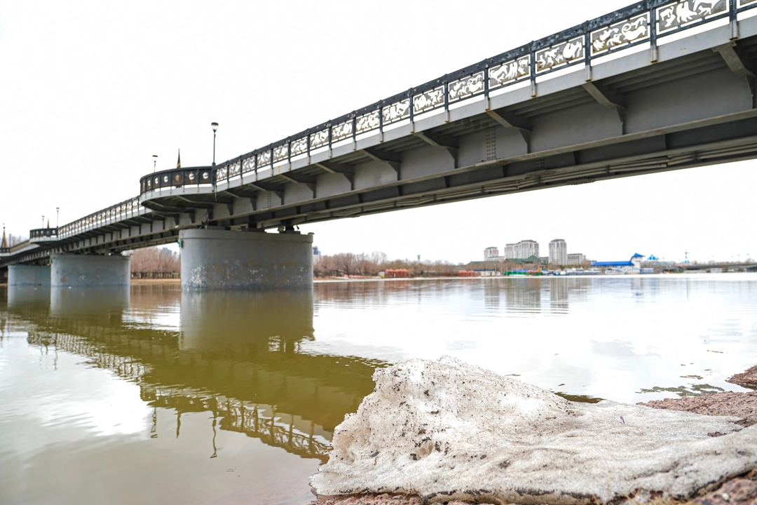 Уровень воды в реке Есиль в Астане не выше нормы - фото 6