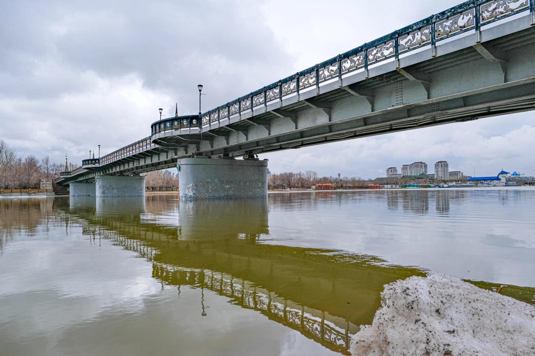 Уровень воды в реке Есиль в Астане не выше нормы - фото 1