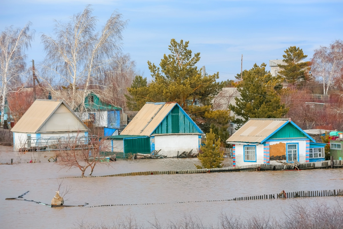 Наводнение в Атбасаре - фото 12