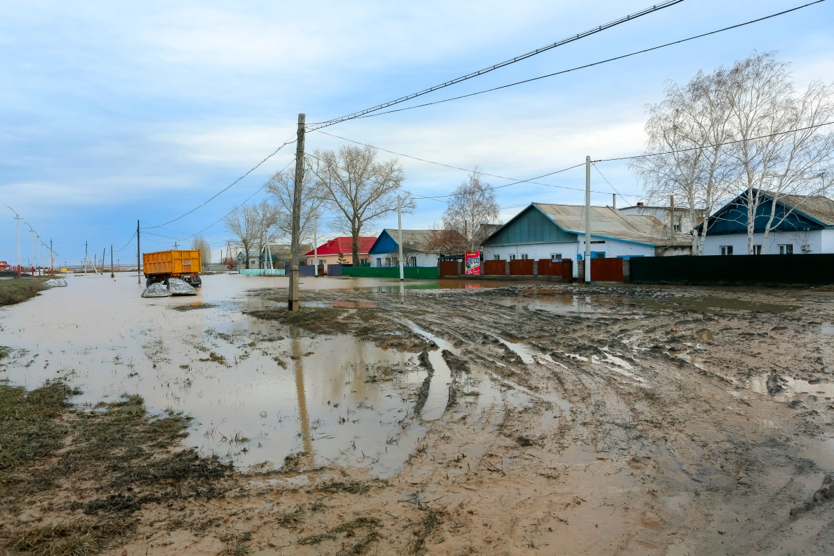 Наводнение в Атбасаре - фото 23