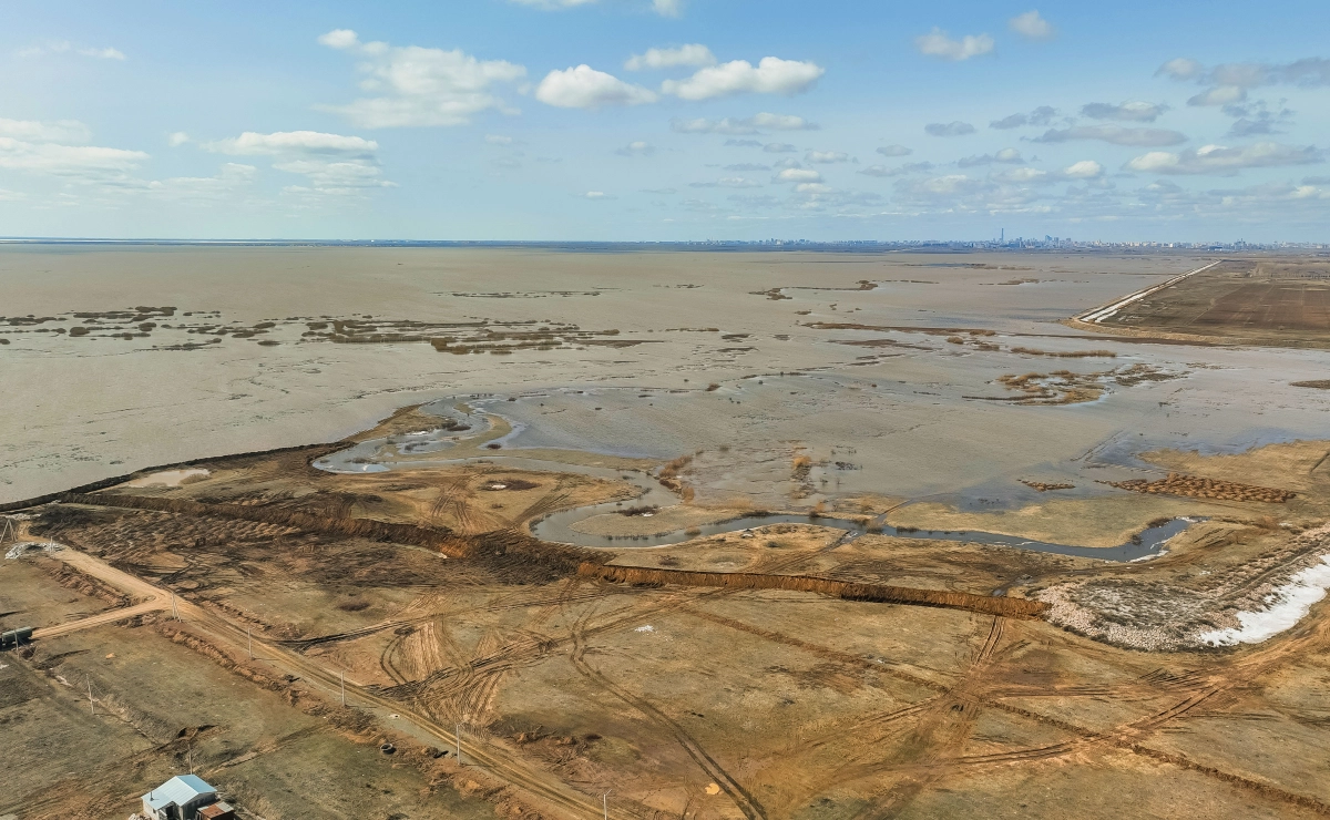 Как Жибек жолы защищают от большой воды - фото 2