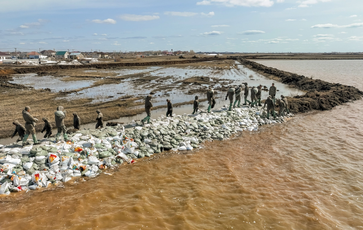 Как Жибек жолы защищают от большой воды - фото 14