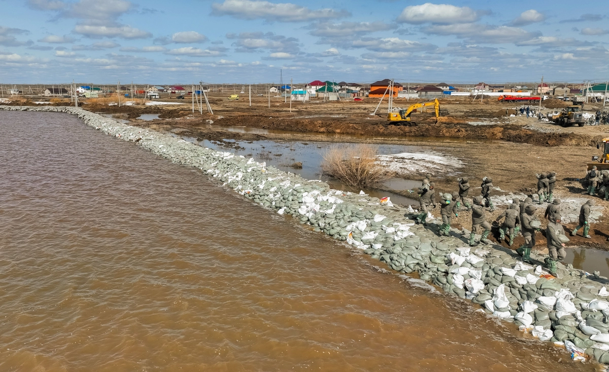 Как Жибек жолы защищают от большой воды - фото 18