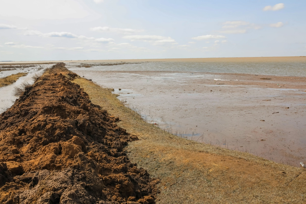 Как Жибек жолы защищают от большой воды - фото 23