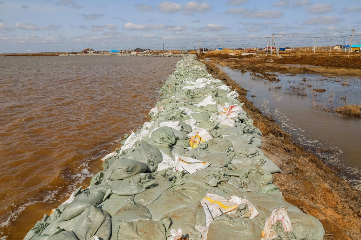 Как Жибек жолы защищают от большой воды - фото 27