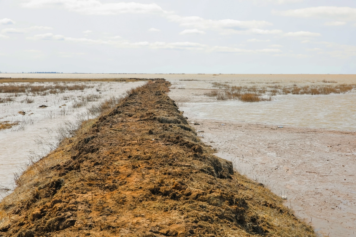 Как Жибек жолы защищают от большой воды - фото 37