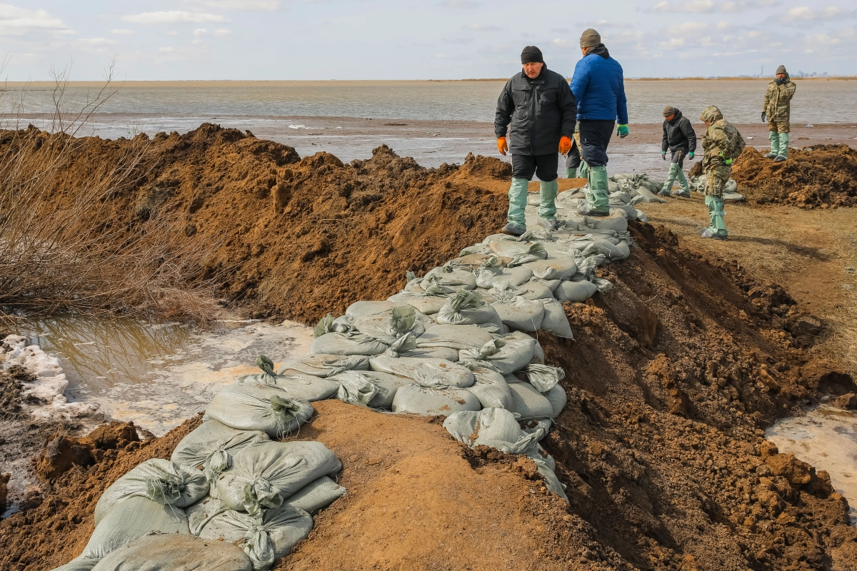 Как Жибек жолы защищают от большой воды - фото 39