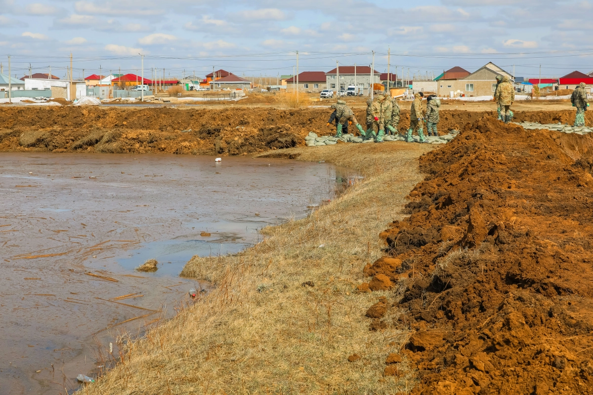 Как Жибек жолы защищают от большой воды - фото 44