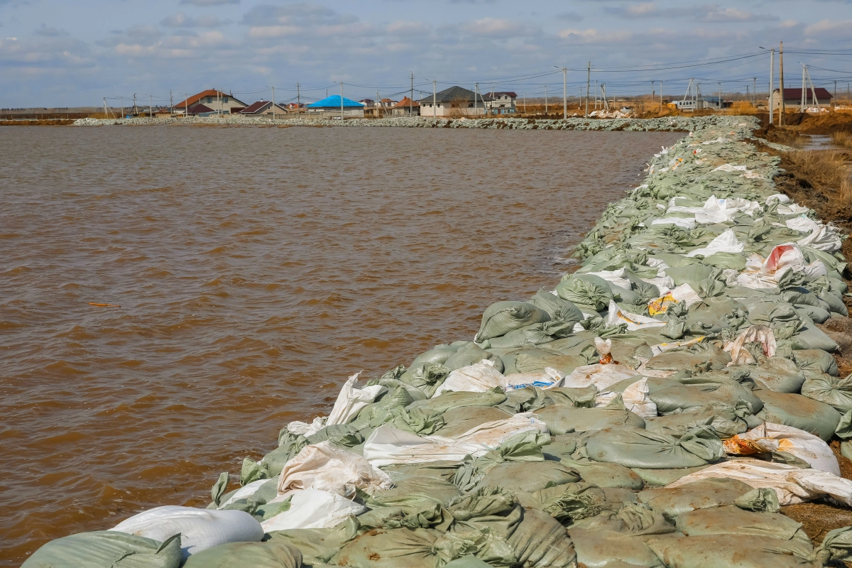 Как Жибек жолы защищают от большой воды - фото 1