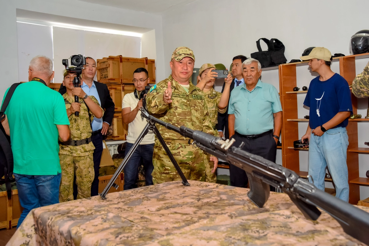 Пограничный городок для обучения детей воинским навыкам открыли в Астане - фото 4