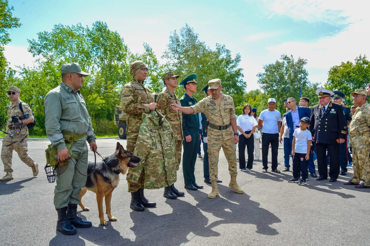 Пограничный городок для обучения детей воинским навыкам открыли в Астане - фото 20