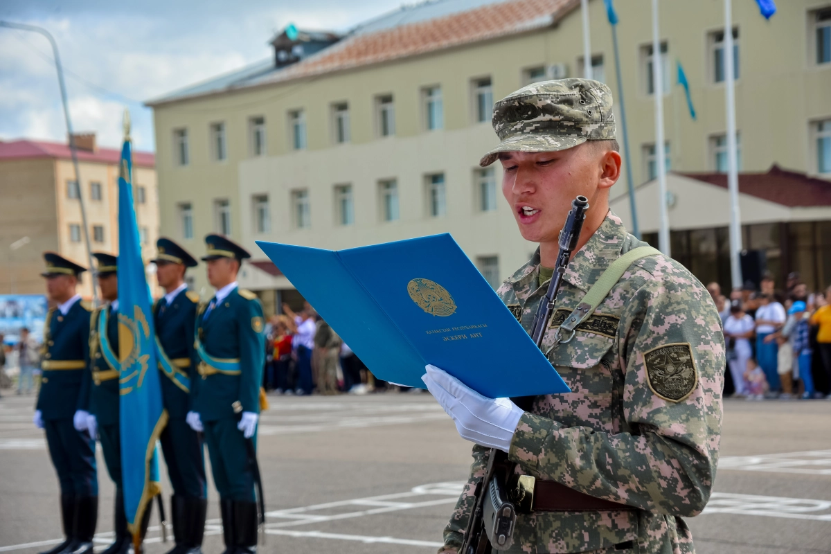 Первые военные журналисты приняли присягу в Астане - фото 4