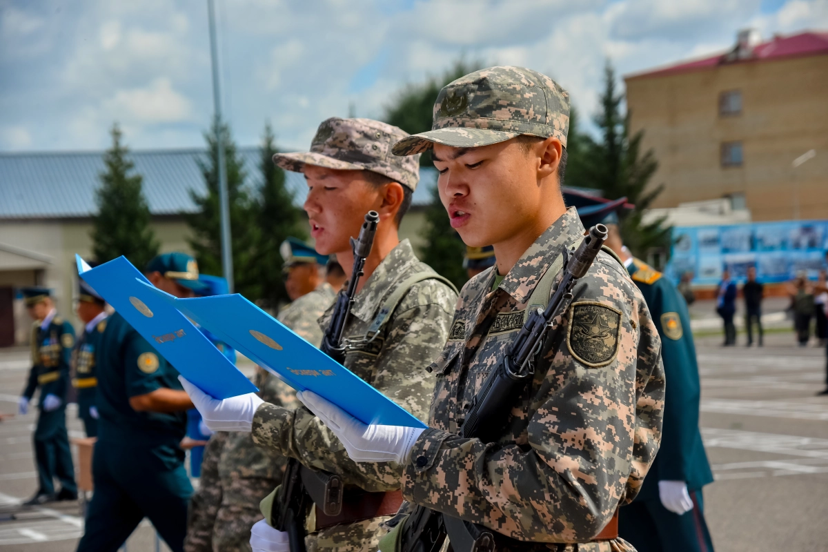 Первые военные журналисты приняли присягу в Астане - фото 10