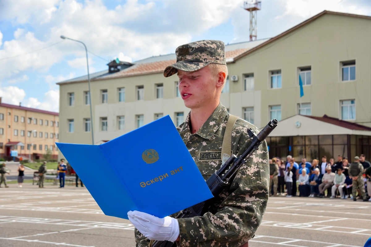 Первые военные журналисты приняли присягу в Астане - фото 19