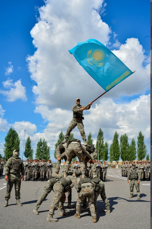 Первые военные журналисты приняли присягу в Астане - фото 27