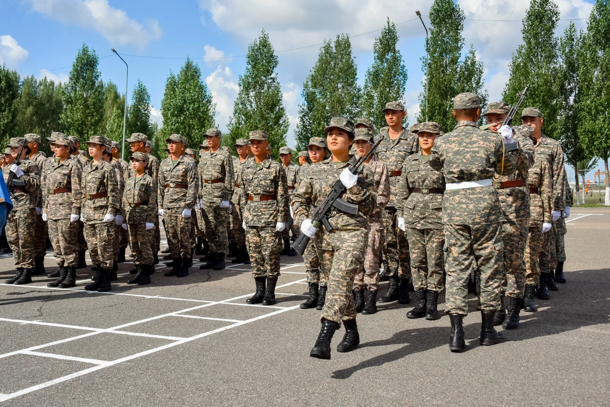 Первые военные журналисты приняли присягу в Астане - фото 30