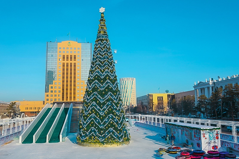 Новогоднее настроение в Астане - фото 3