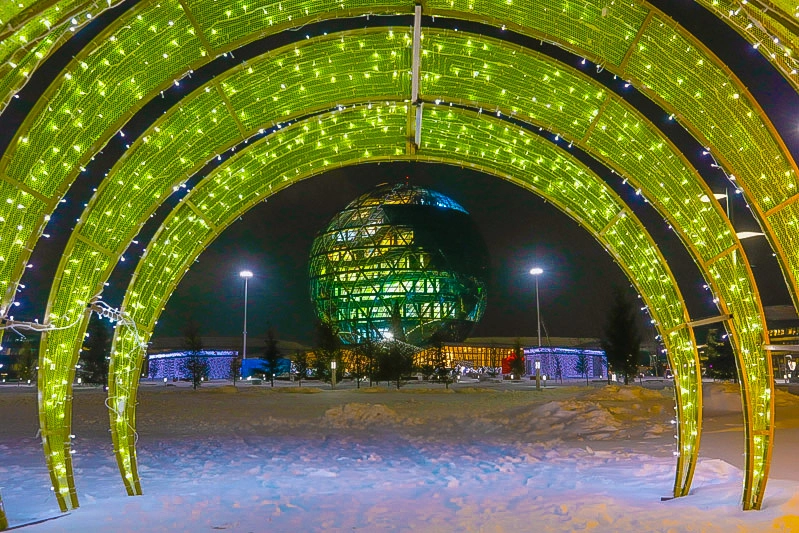 Новогоднее настроение в Астане - фото 40