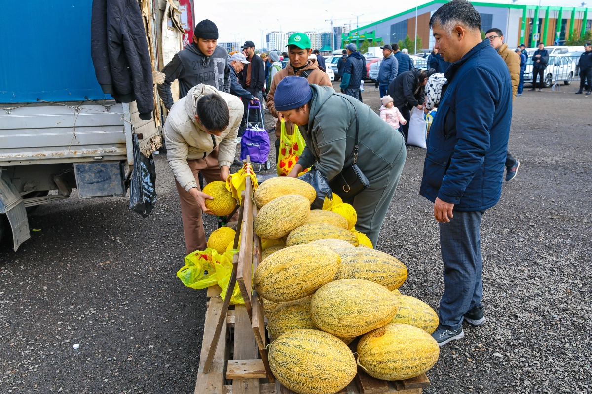 В Астане проходит сельскохозяйственная ярмарка Абайской и Кызылординской областей - фото 19