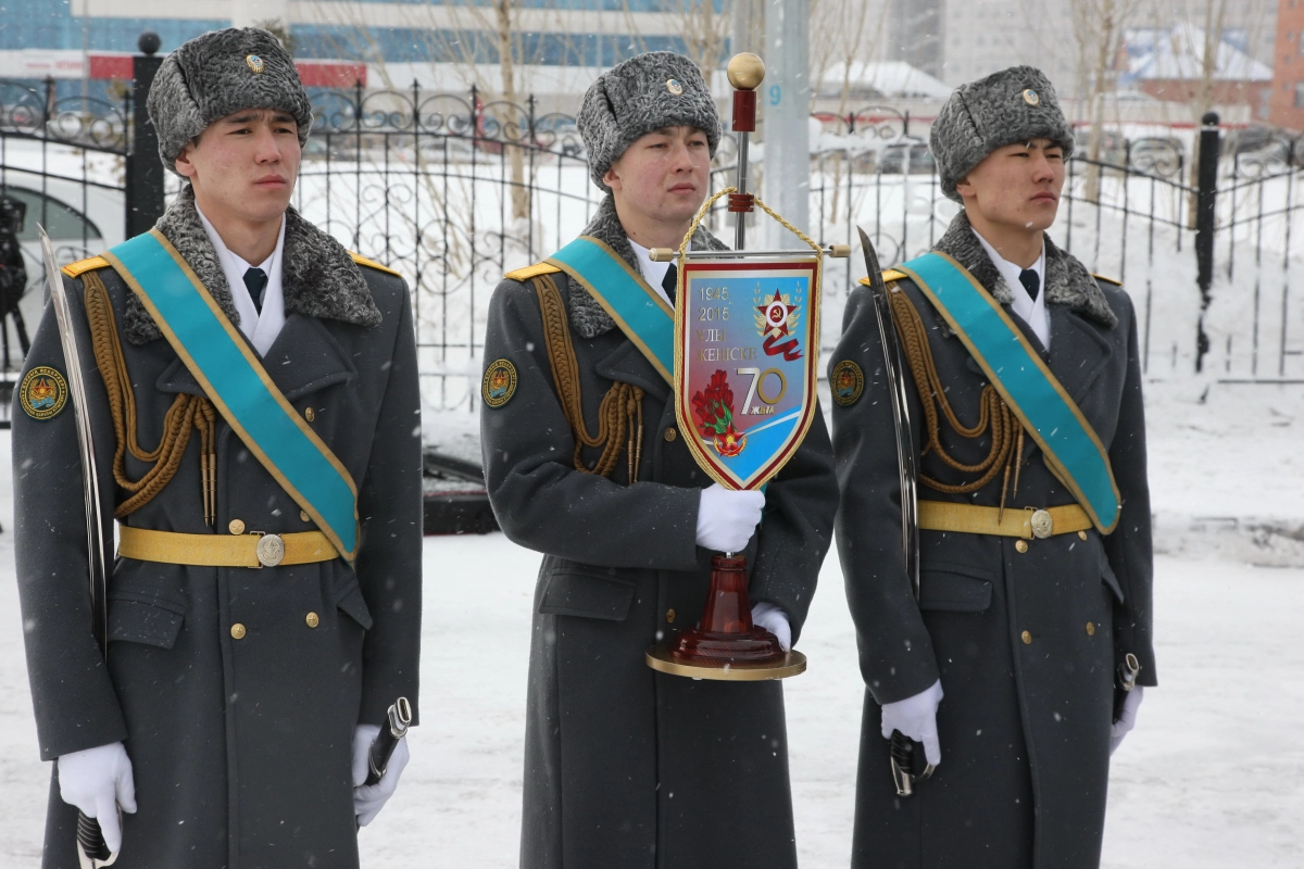 В Астане завершилась акция-марафон ВС РК, в честь 70-летия Победы - фото 4