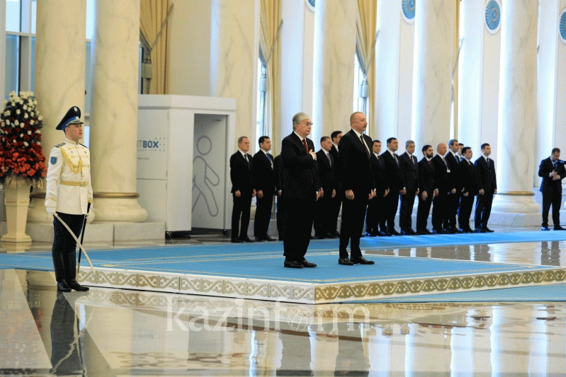 Касым-Жомарт Токаев принял Президента Азербайджана в Акорде - фото 4