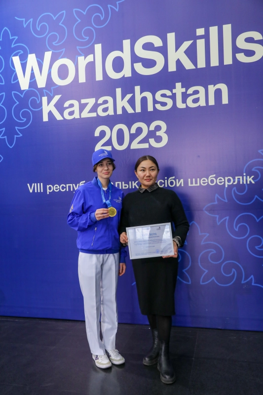 В Астане объявили победителей WorldSkills Kazakhstan 2023 - фото 17